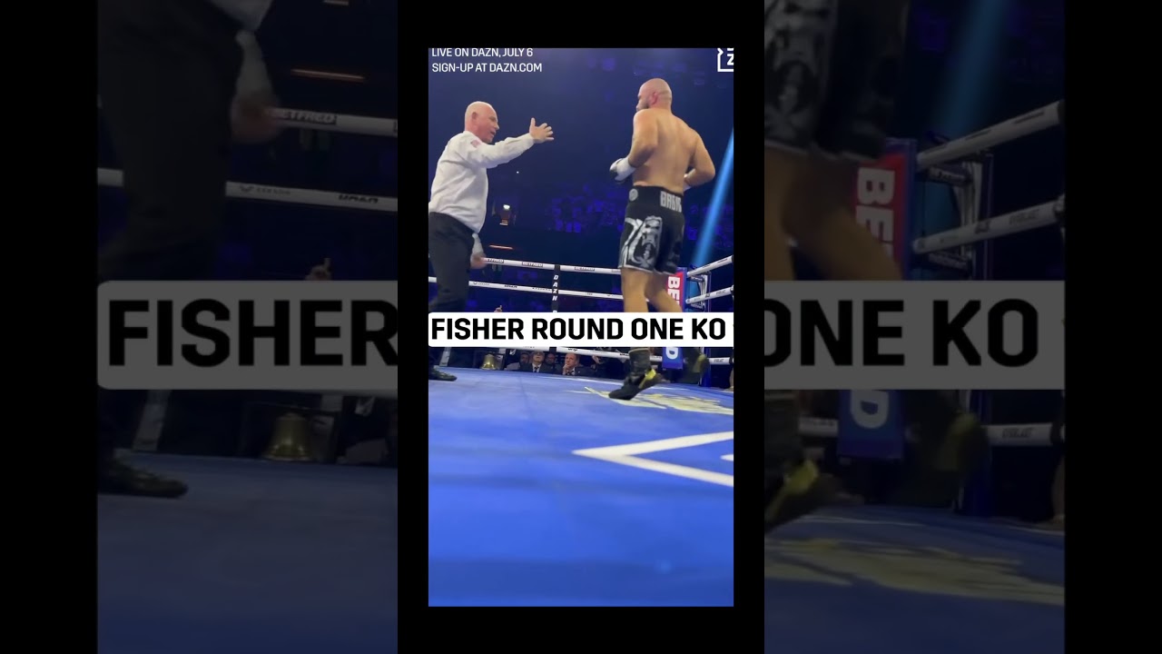 Fisher sparks Babic 30 seconds round 1 #бокс #boxing #ko #нокаут #хистий #xustuy #fisher #babic
