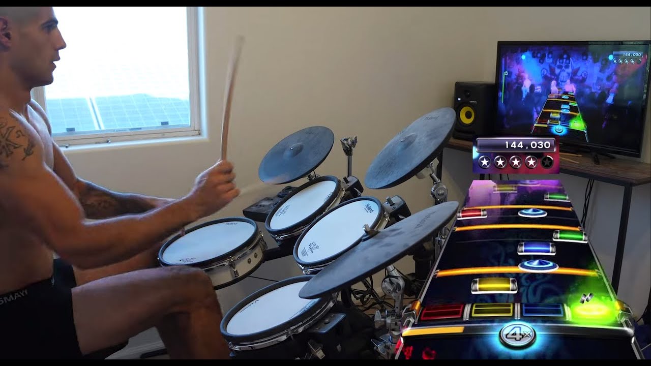 Seaward by The Acacia Strain Rockband 3 Expert Pro Drums Playthrough