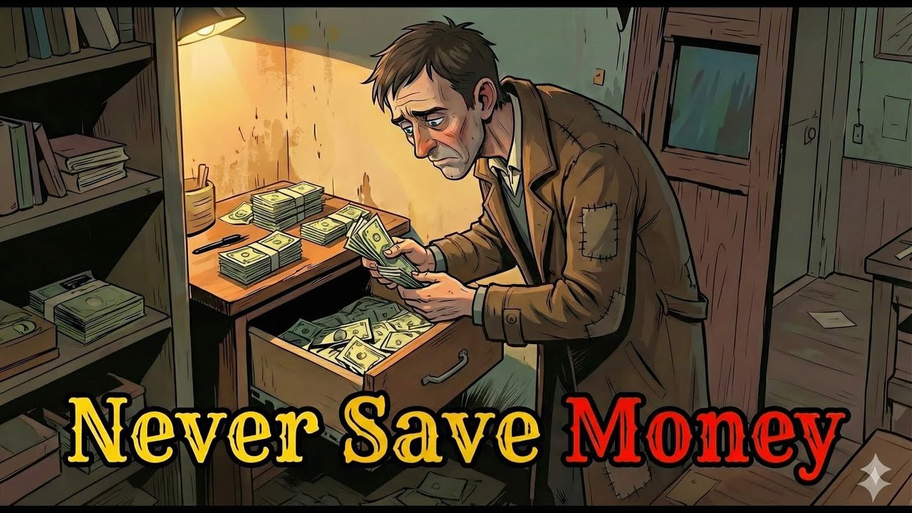 Never Save Money | A Story That Will Change Your Thinking Forever