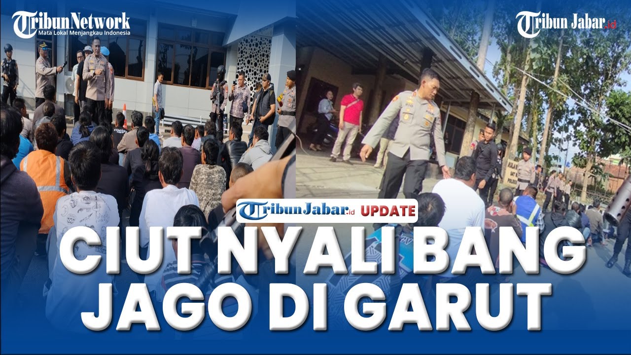 Ciut Nyali Bang Jago Garut, Kapolres AKBP Rio Wahyu Anggoro: Melawan Tugas, Tembak!