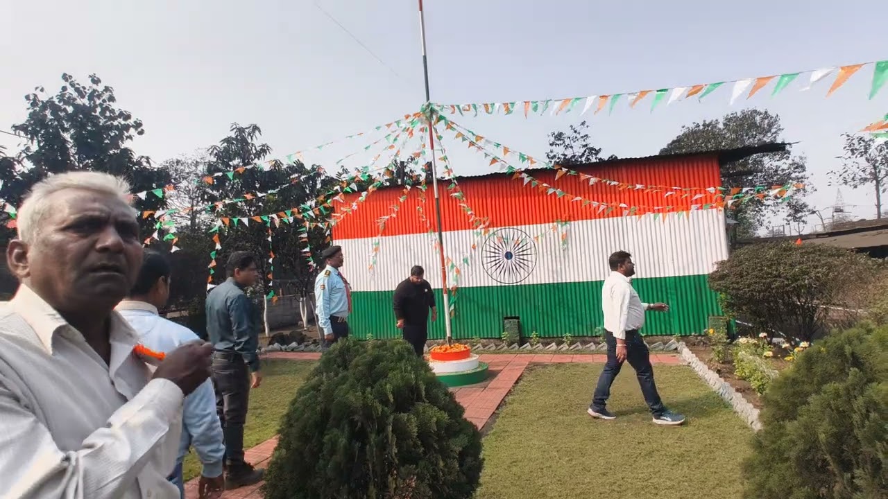 Rourkela plant Collaboration parade on 26 th January with SIS security 👍🙏👮👮👮