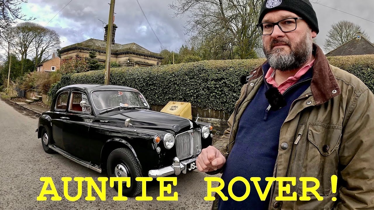 Rover P4 100 Test Drive - Auntie Rover takes the Road!