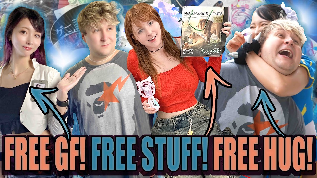 Everything Is FREE At Tokyo Game Show! ft. @junelovejoyofficial