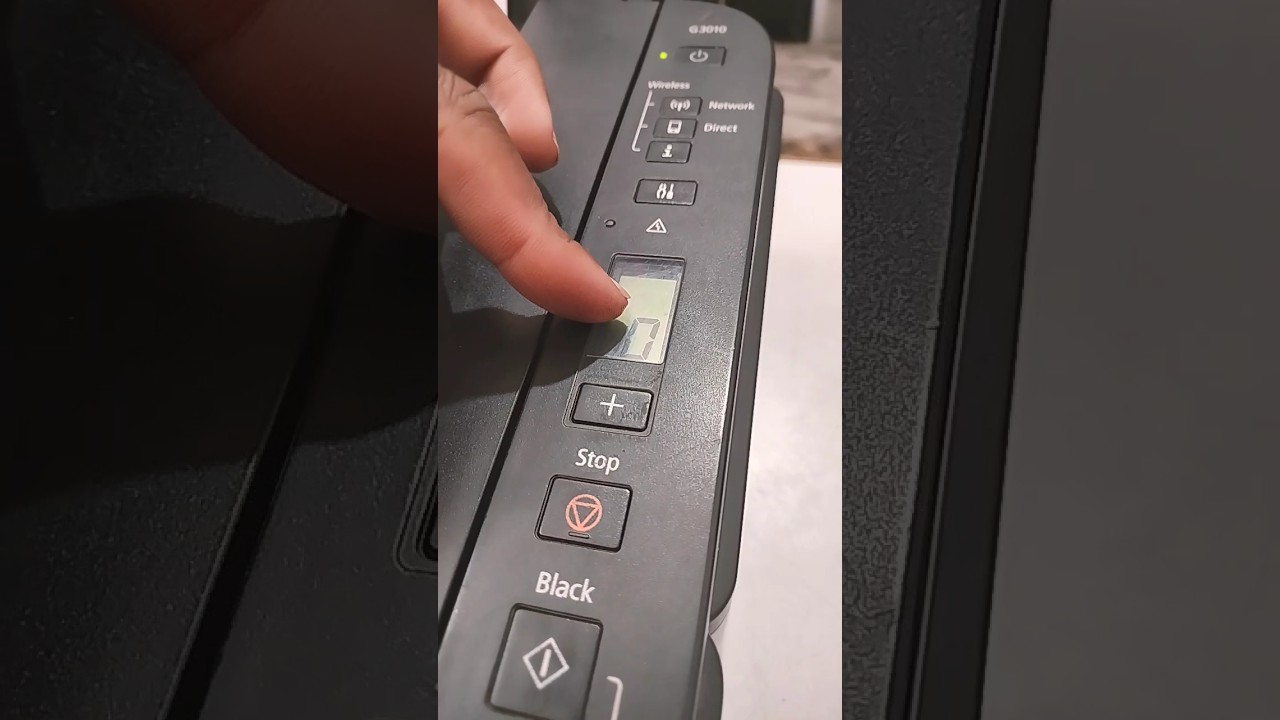 Canon G3010 Printer P03 Error No Printing Problem#macnitesh#virulshorts#printer#2024short