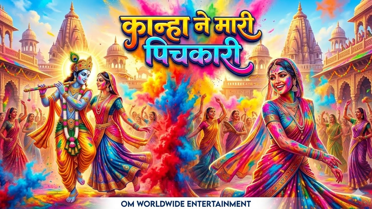 कान्हा ने मारी पिचकारी | Kanha Ne Mari Pichkari | Holi Bhajan | Krishan Holi Bhajan | Holi Song 2026