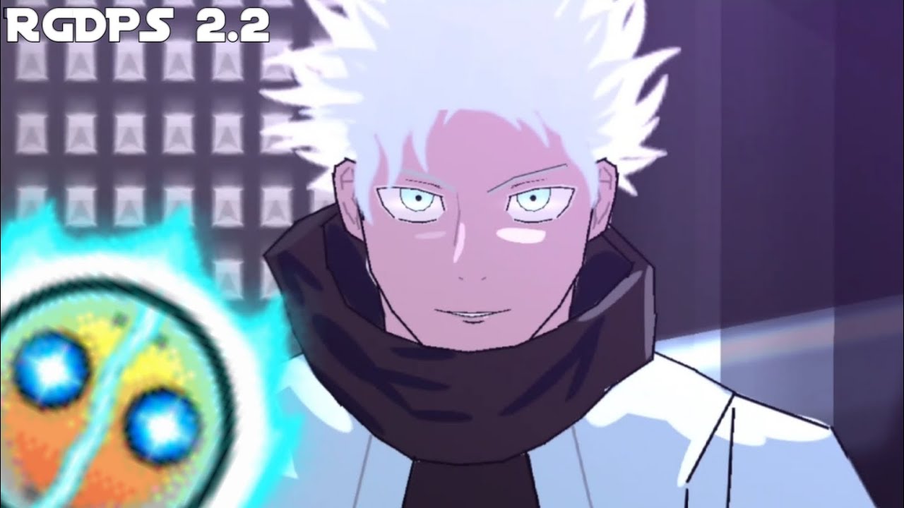 Jujutsu kaisen but made on Geometry Dash 2.2 | hollow purple by Zenith | RGDPS 2.2