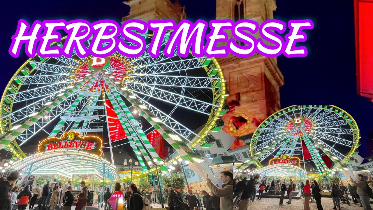 BASLER HERBSTMESSE/ RUNDGANG IN BASEL/ MÜNSTERPLATZ BASEL/SWITZERLAND
