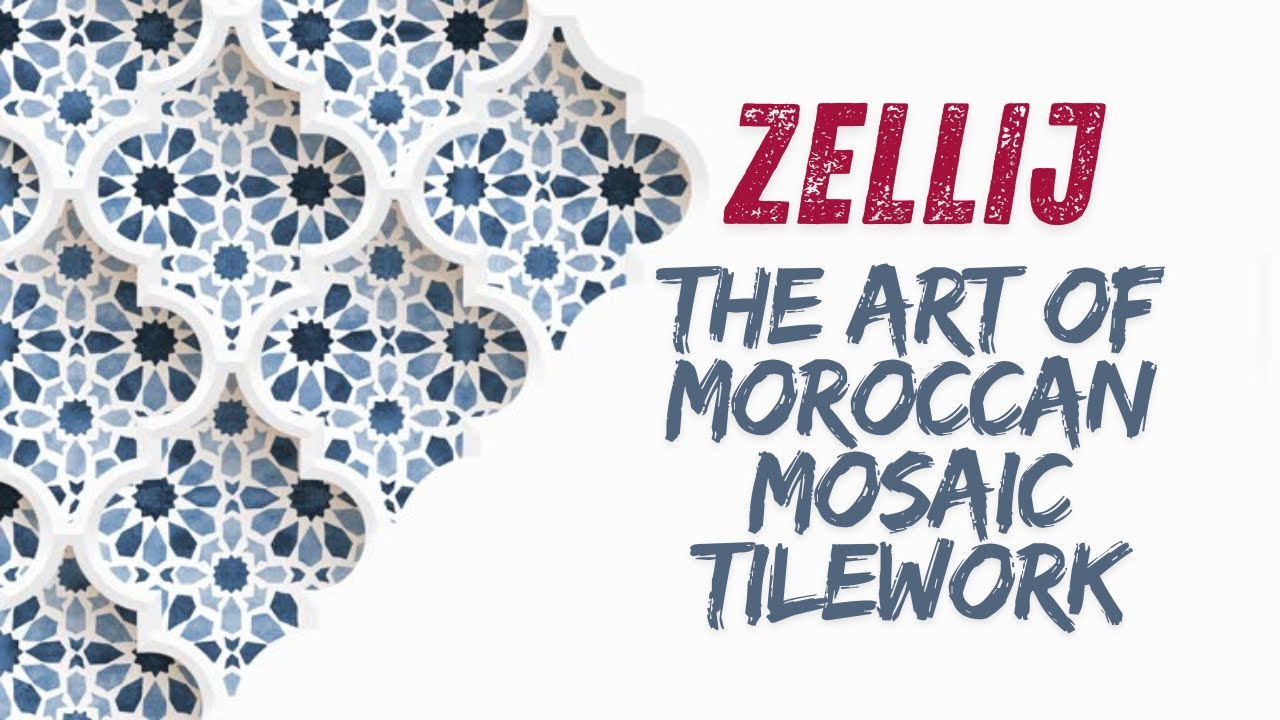Zellij: The Art of Moroccan Mosaic Tilework ( Captions Included)