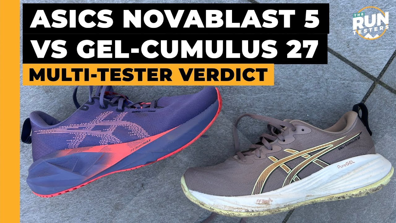 Asics Novablast 5 vs Asics Gel-Cumulus 27: Three runners pick between the cushioned daily trainers