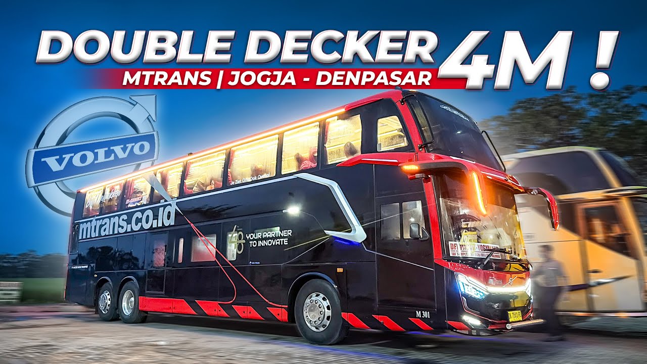 TERTAHAN 3 JAM DI PELABUHAN, ADA APA ?? Trip MTrans Double Decker Jogja Denpasar 3
