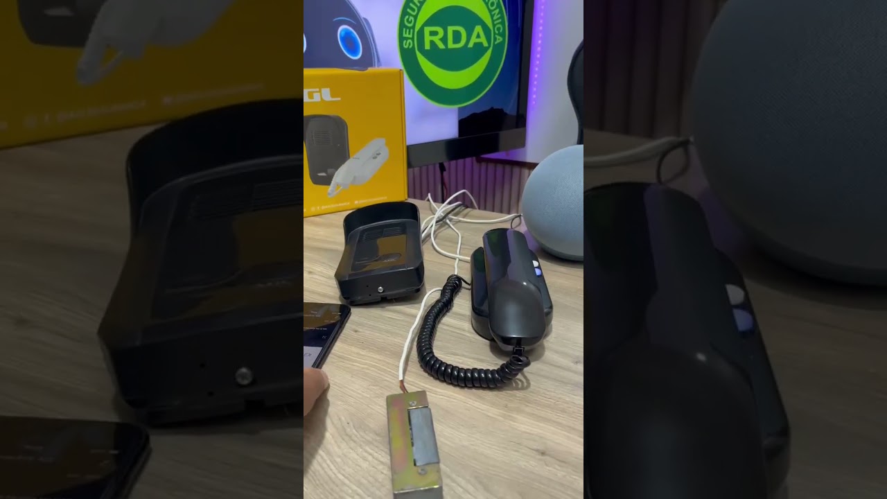 Interfone Residencial Simples Compat&iacute;vel com Alexa, Google Home