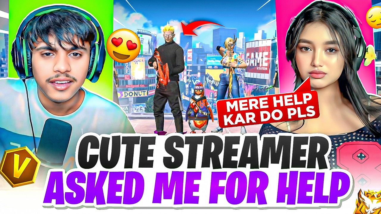 ANGRY YOUTUBER PRANK ON CUTE GF BF STREAMER😱 THEY THEY ARE HACKERS 😬 - FREE FIRE