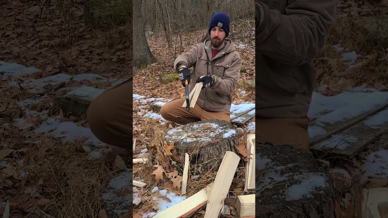 How to split kindling