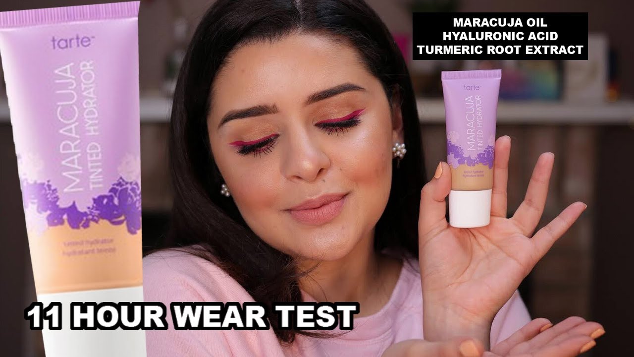 TARTE COSMETICS MARACUJA HYDRATING TINTED MOISTURIZER REVIEW & WEAR TEST | SHEILA SHIMMERS