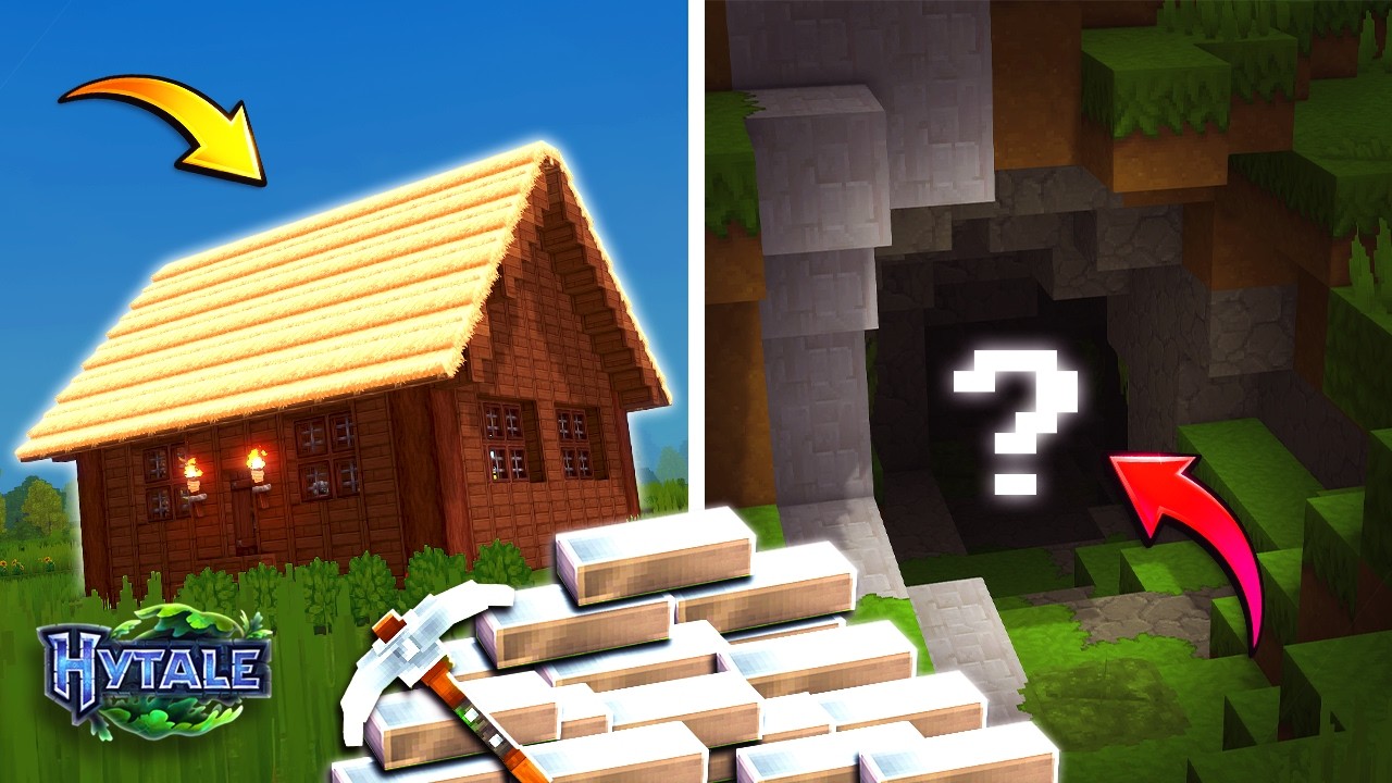 TROQUEI MINHA CASA E ACHEI MUITO FERRO | HYTALE