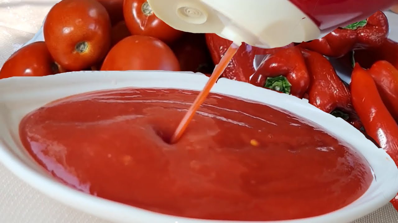 PARAYLA KETÇAP ALMAYIN ❗ KENDİNİZ YAPIN ❗ HAZIRA BİN BASAR 👌DOĞAL KATKISIZ EVDE KETÇAP YAPILIR