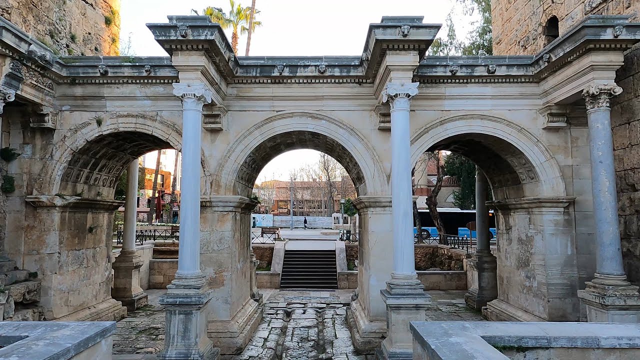 Hadrian's Gate, Antalya, Turkey.