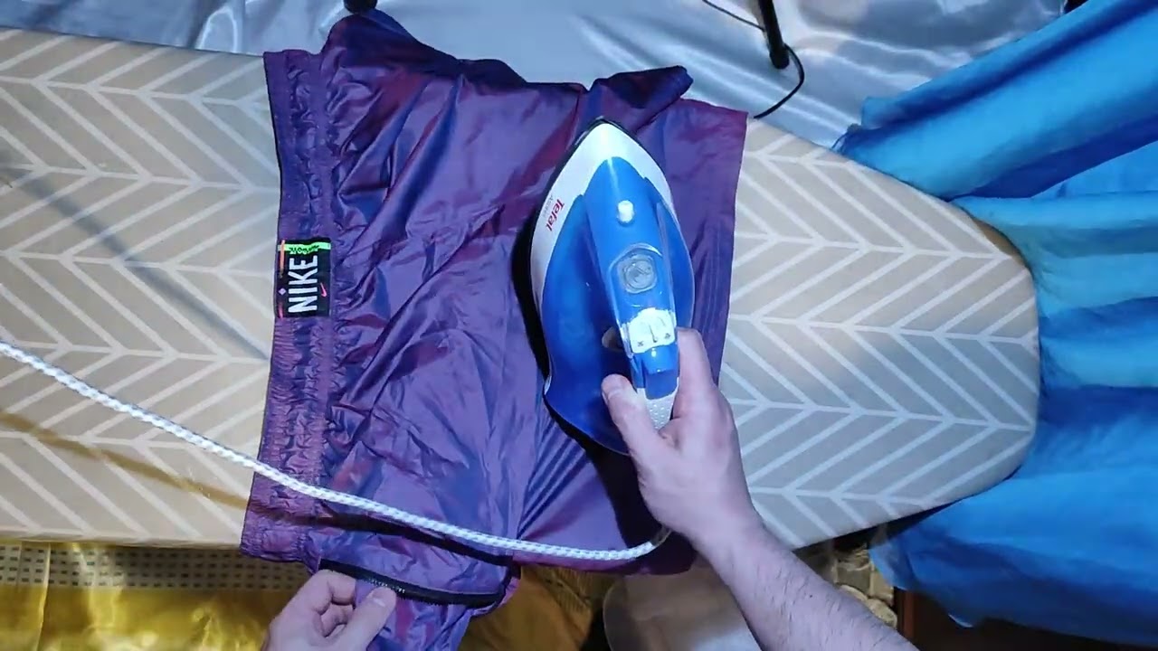ASMR Prasowanie - krótkie spodenki Nike