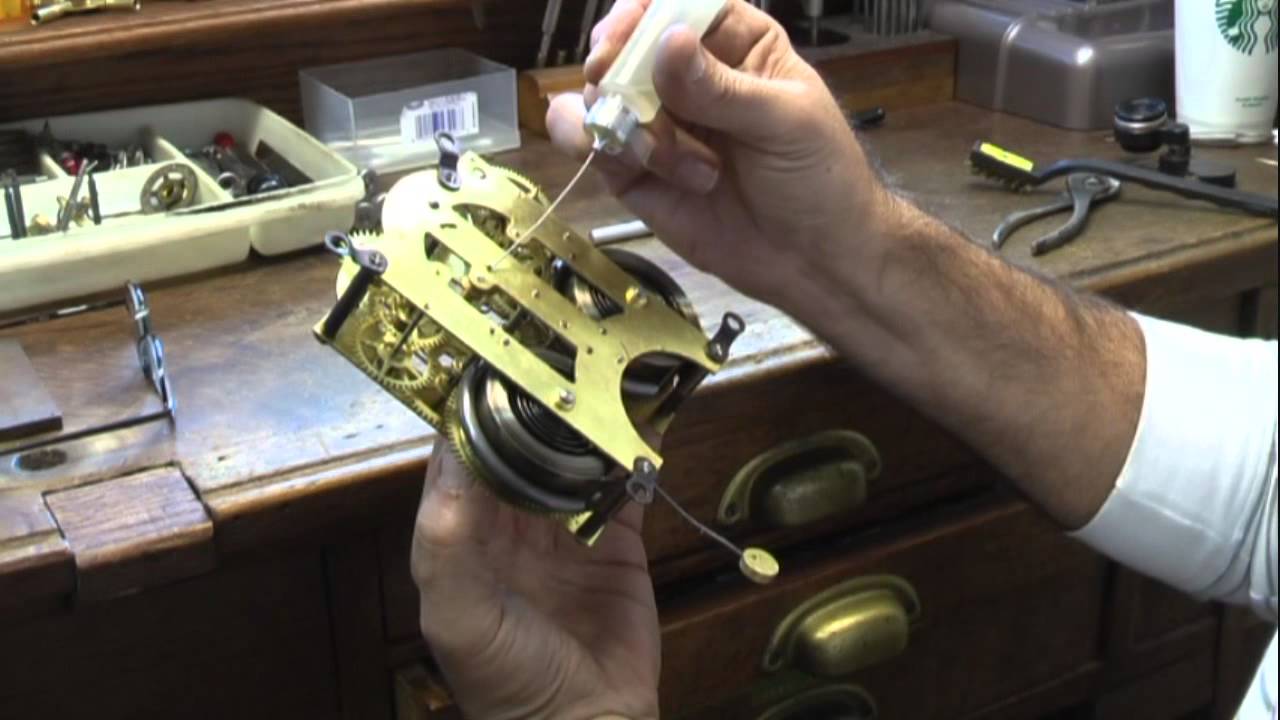 Repairing Ansonia time & strike clock Part 3