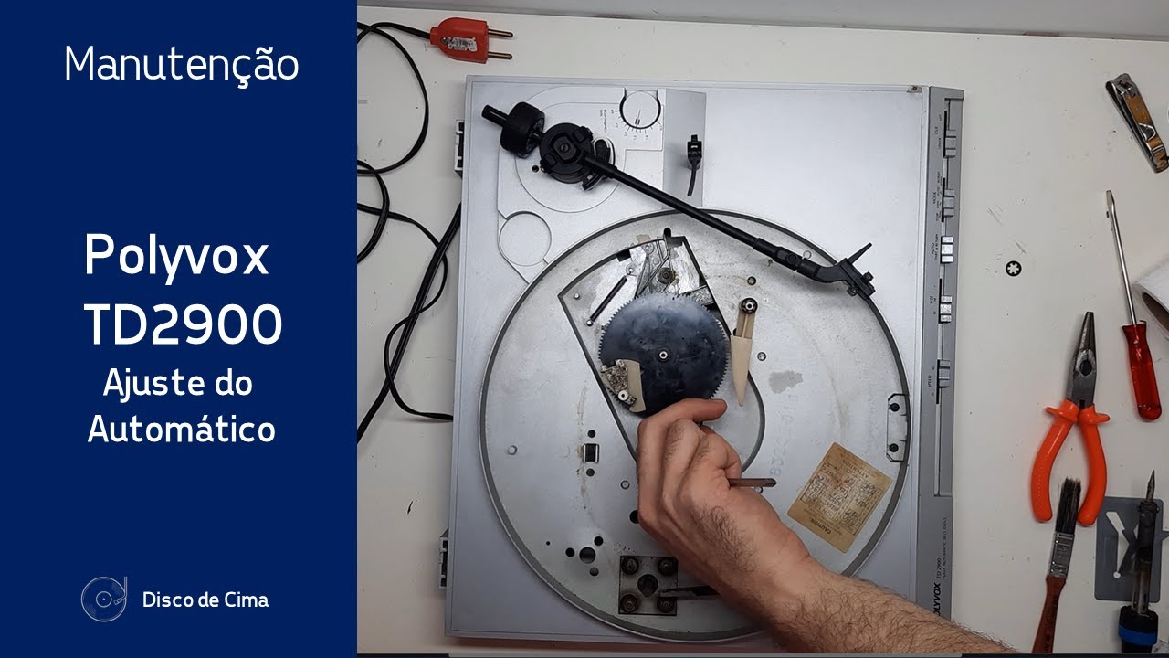 Manutenção - Polyvox TD2900 - Ajuste do Automático