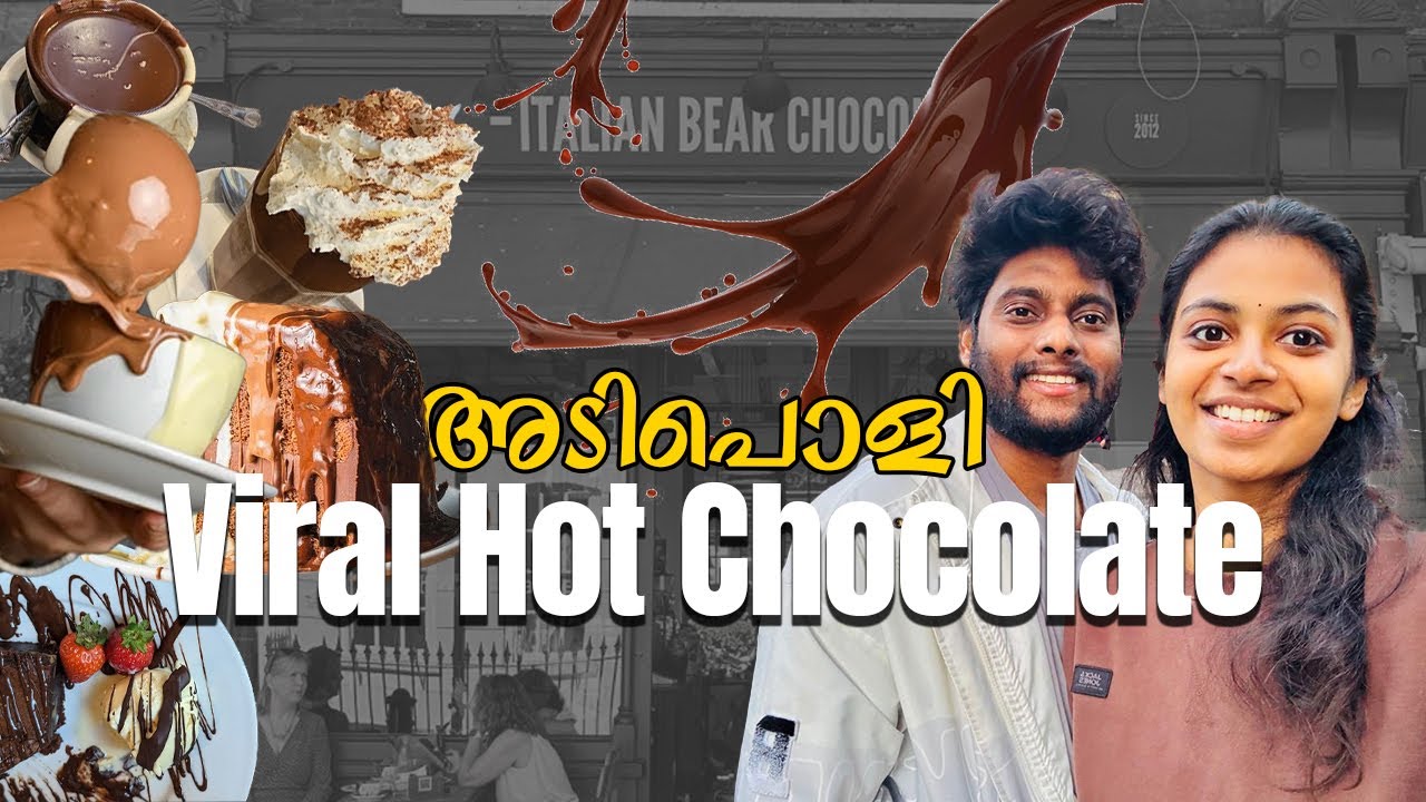 Viral Adipoli Hot Chocolate🍫☕ - Italian Bear Hot Chocolate - London 🇬🇧