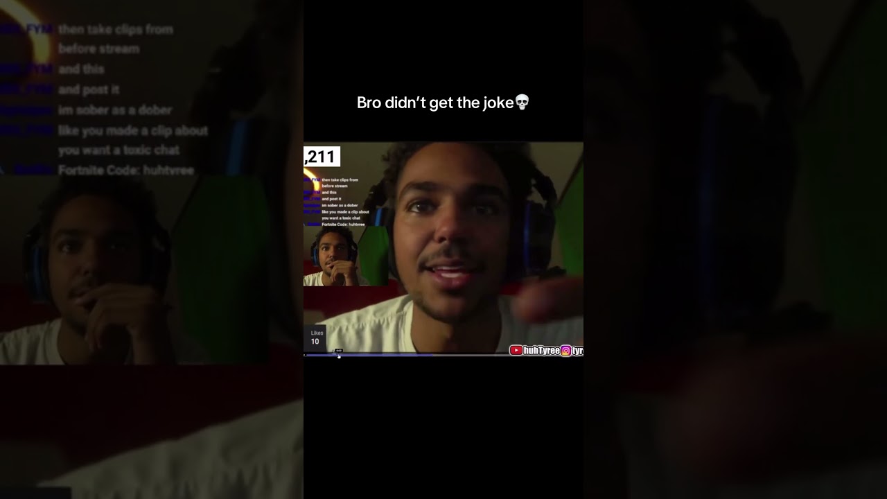 Bro didn&rsquo;t get the joke #zerx