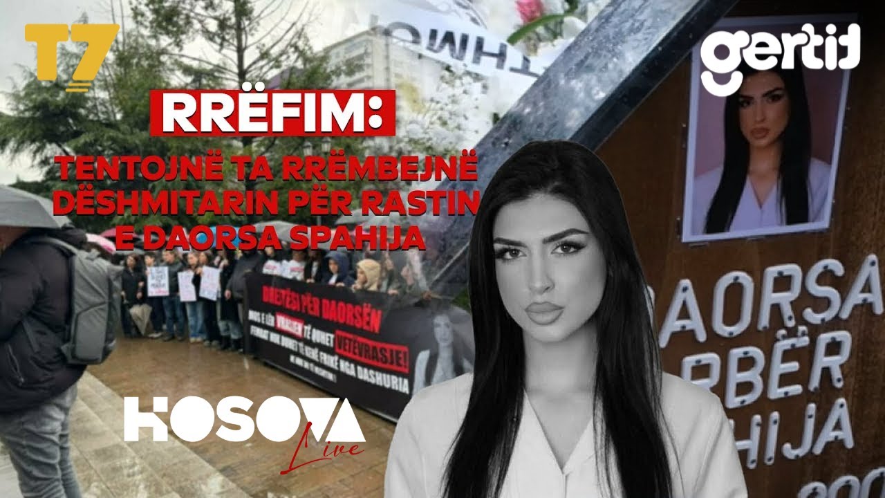 Rr&euml;fim - Tentojn&euml; ta rr&euml;mbejn&euml; d&euml;shmitarin p&euml;r rastin e Daorsa Spahija | KOSOVA LIVE | T7