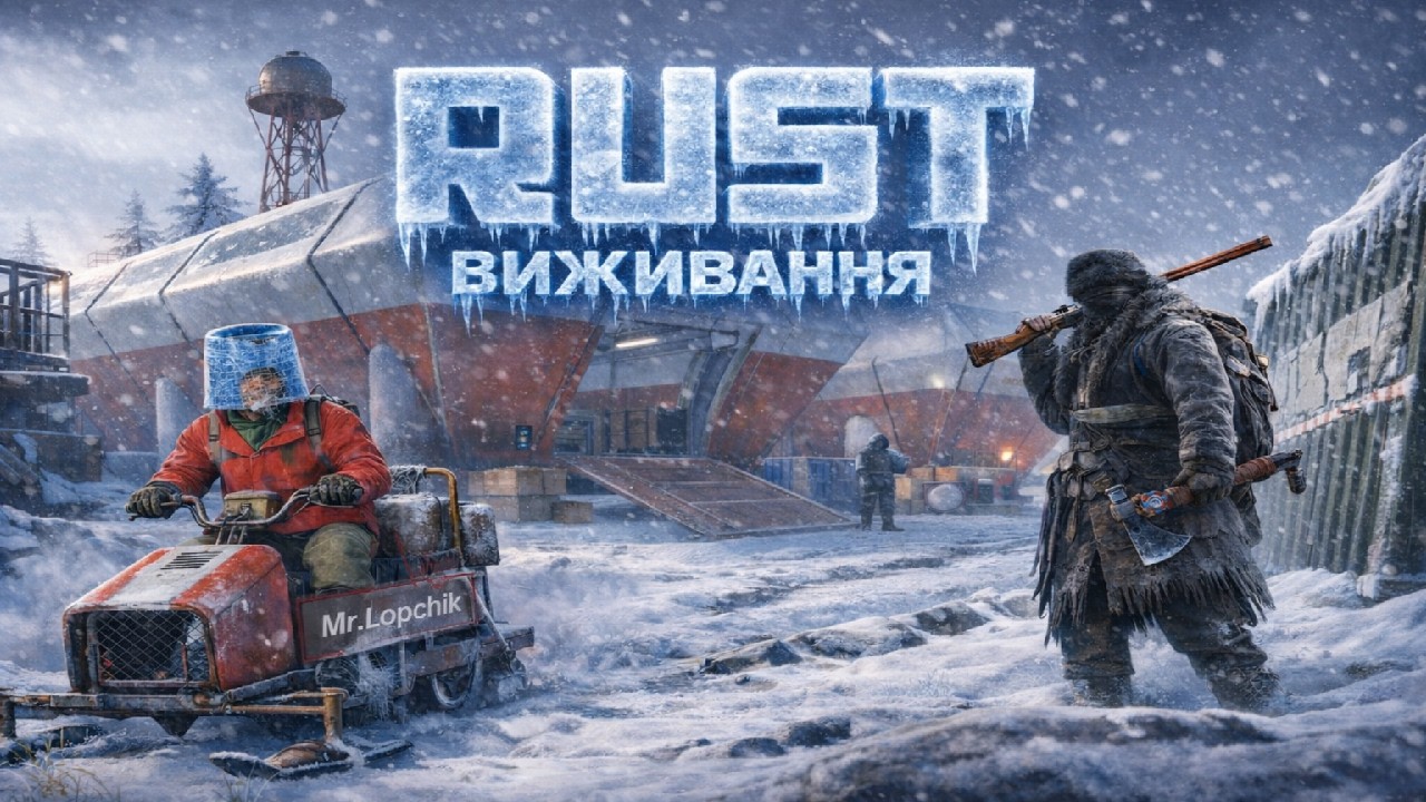 🔴 ГЛОБАЛ ВАЙП l Виживаєм в RUST/РАСТ☢️ d2