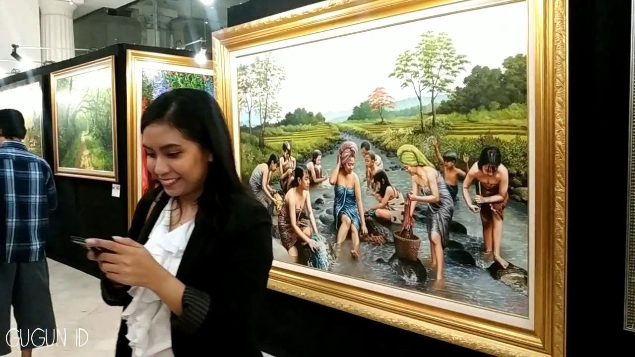 pameran lukisan Indonesian art Gallery, museum Nasional Indonesia,