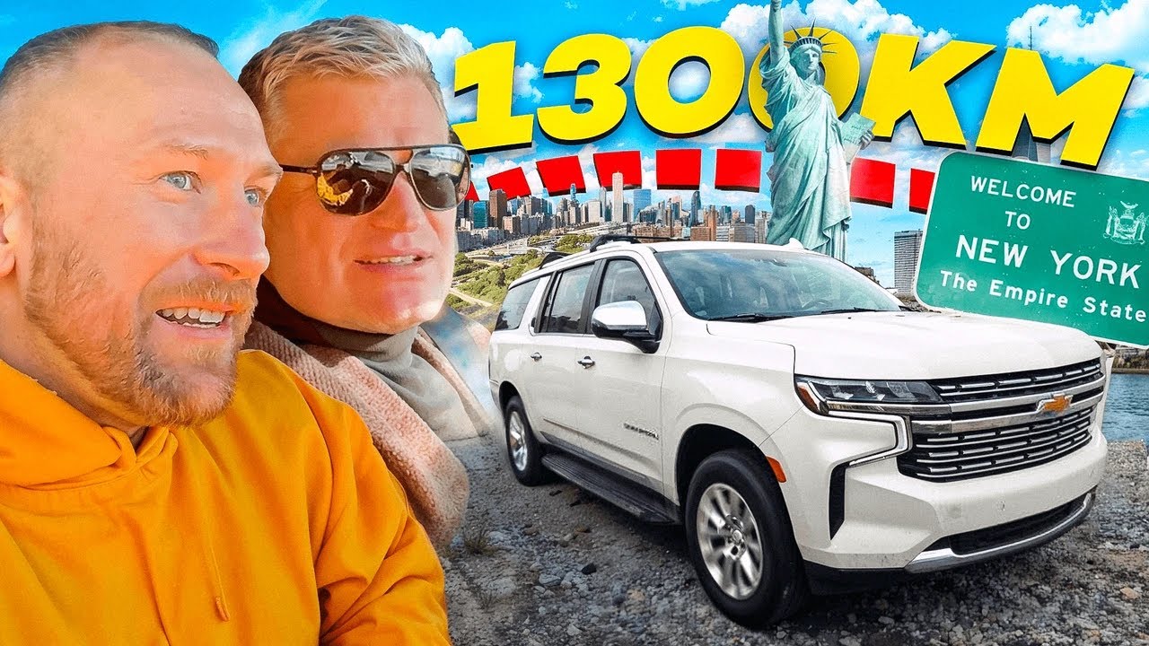 FILIP TUREK a KOZA BOBKOV | 1300KM v SUBURBANE | Chicago - New York Trip !!!