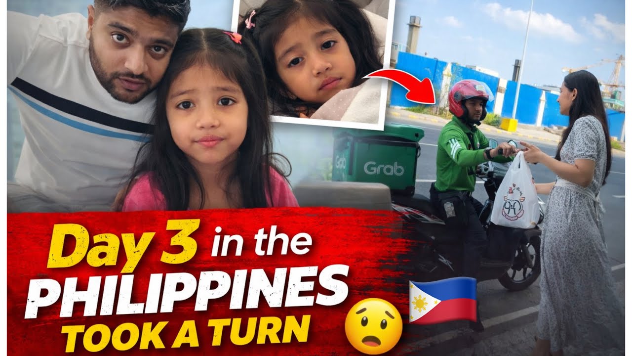 UNEXPECTED TURN ON DAY 3 IN THE PHILIPPINES! 🥺 🇵🇭 &hearts;︎Filipino Indian Family