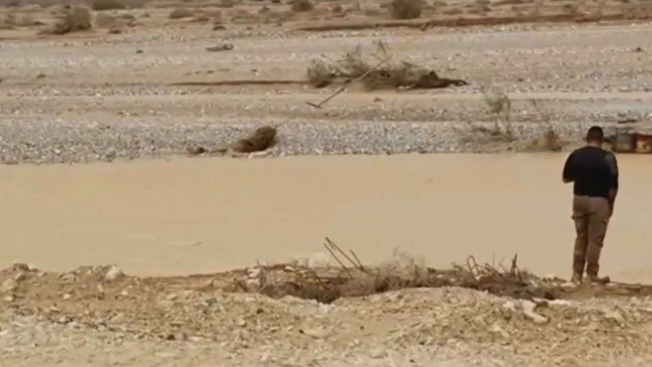 אילת נצורה: הכניסות והיציאות לעיר היו חסומות שעות בשל שיטפונות