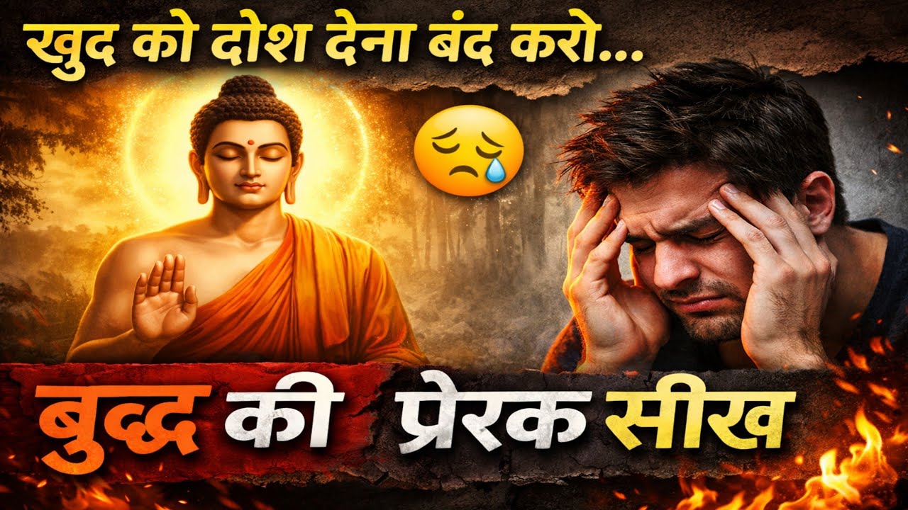 खुद को दोष देना बंद करो 😔||DON'T BLAME YOURSELF 😡 BUDHA INSPIRATIONAL SPEECH IN HINDI ||#motivation 