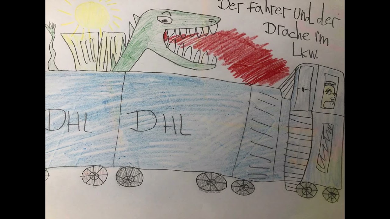 Der Fahrer und der Drache im Lkw || Märchen von Max Schmidt