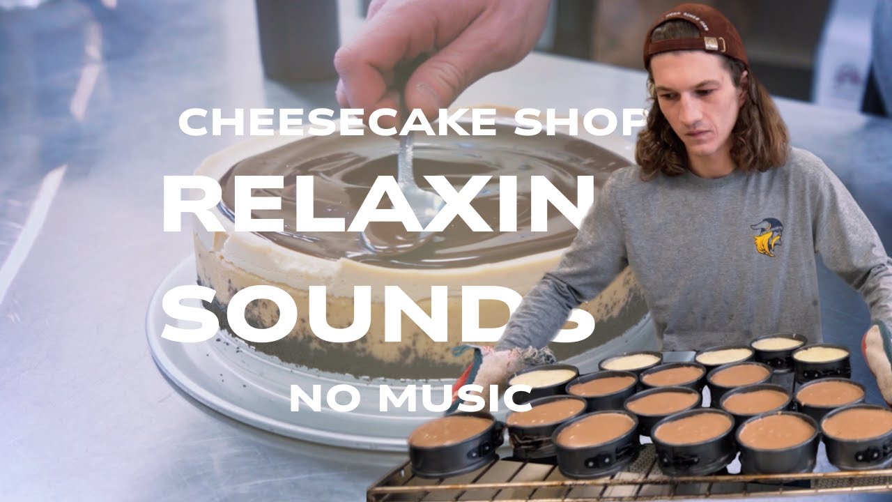 The Morning of a Local Cheesecake Baker | Relaxing ASMR Bakery Sounds