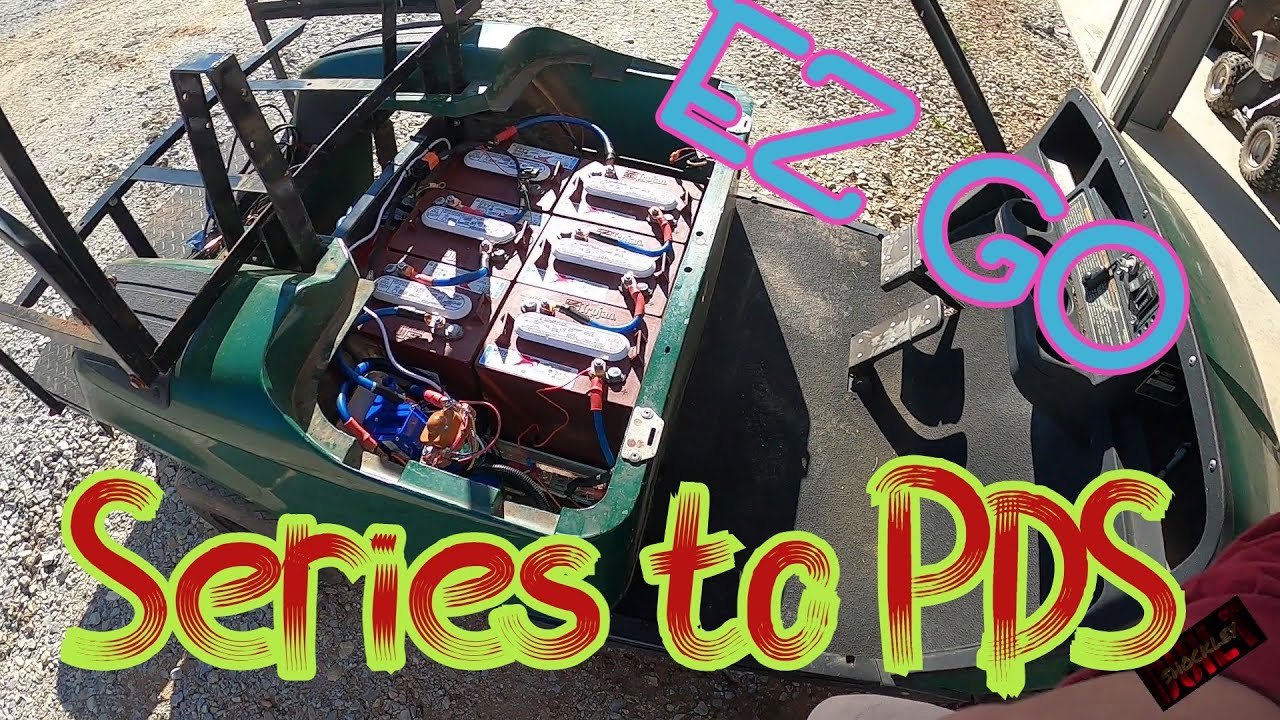 EZ GO Golf Cart convert series to PDS drive system