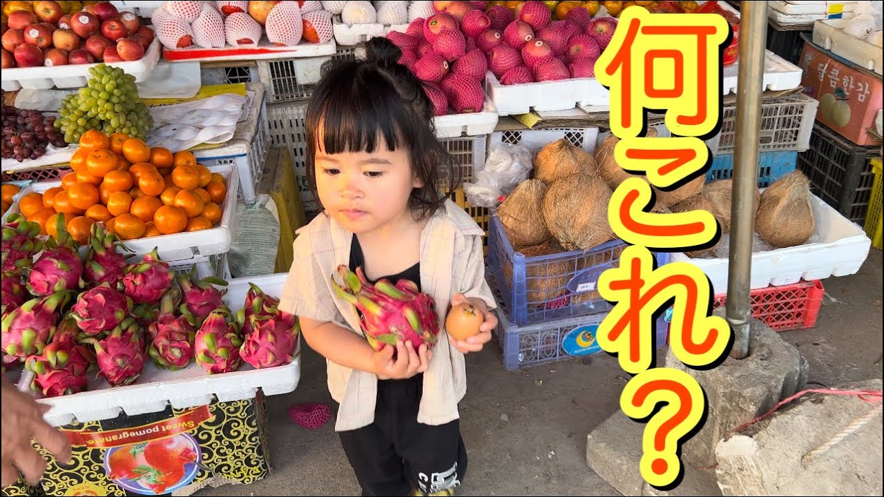 カンボジアの田舎の市場が想像以上にヤバかった【国際結婚】