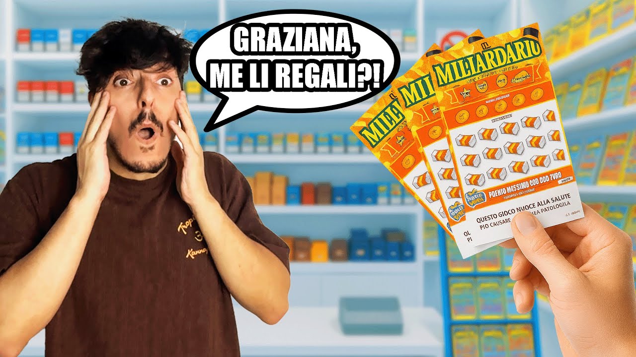 MI REGALA 150 EURO DI GRATTA E VINCI E *VINCIAMO DAVVERO!!*YO