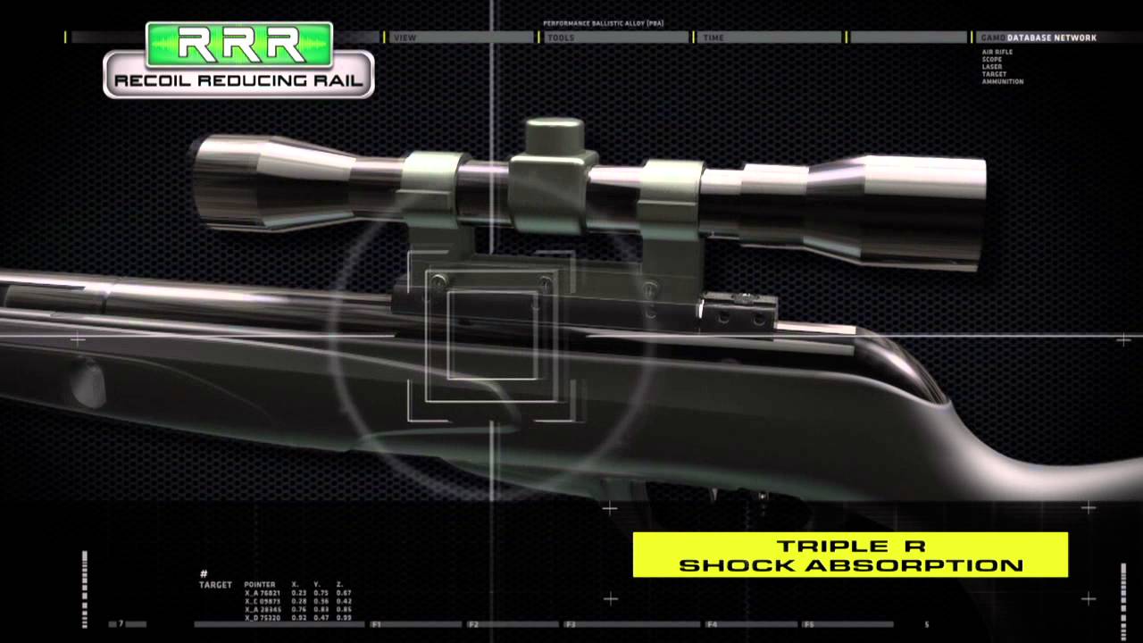 Gamo RRR (Recoil Reducing Rail) Technology