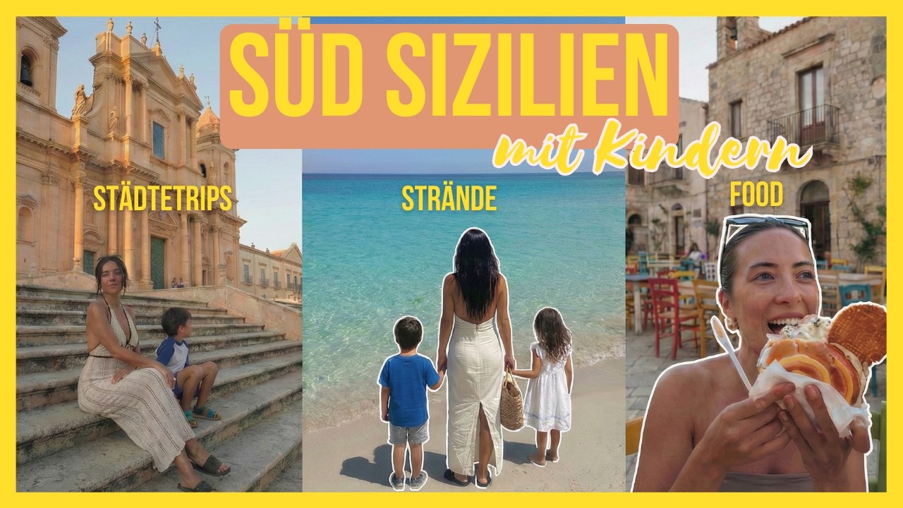 Sizilien mit Kindern: Der ultimative Guide Strände, Food & Kultur I Noto, Syrakus, Catania Eileena