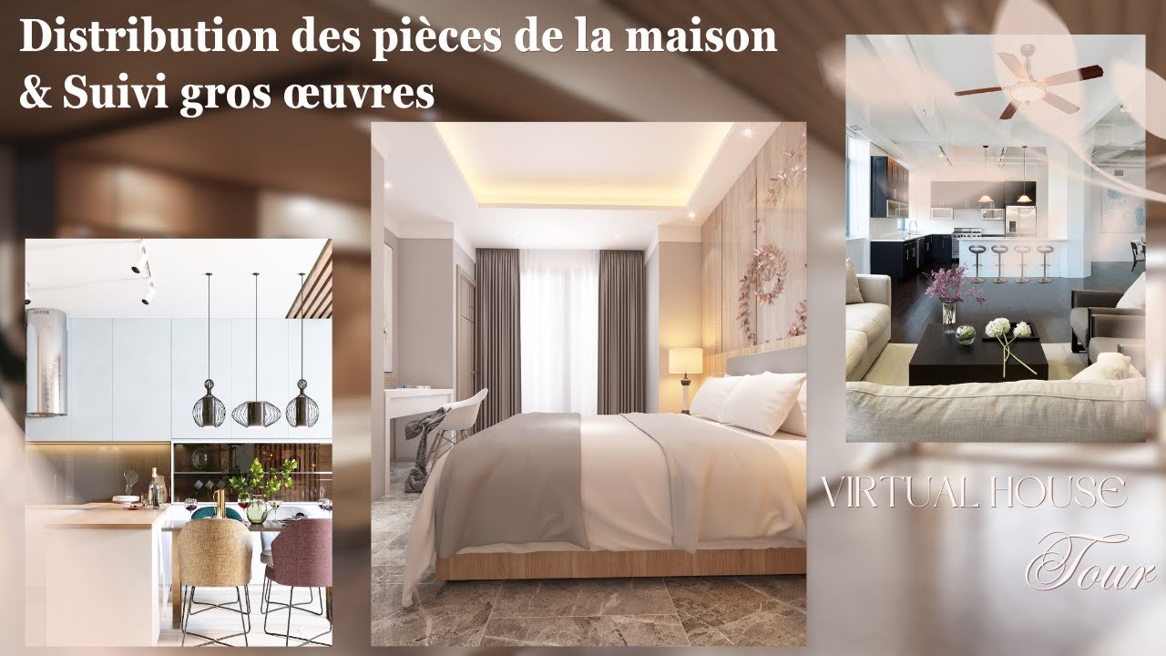 Distribution des pièces & Suivi du gros œuvre de notre maison au Sénégal 👷🚧🏡