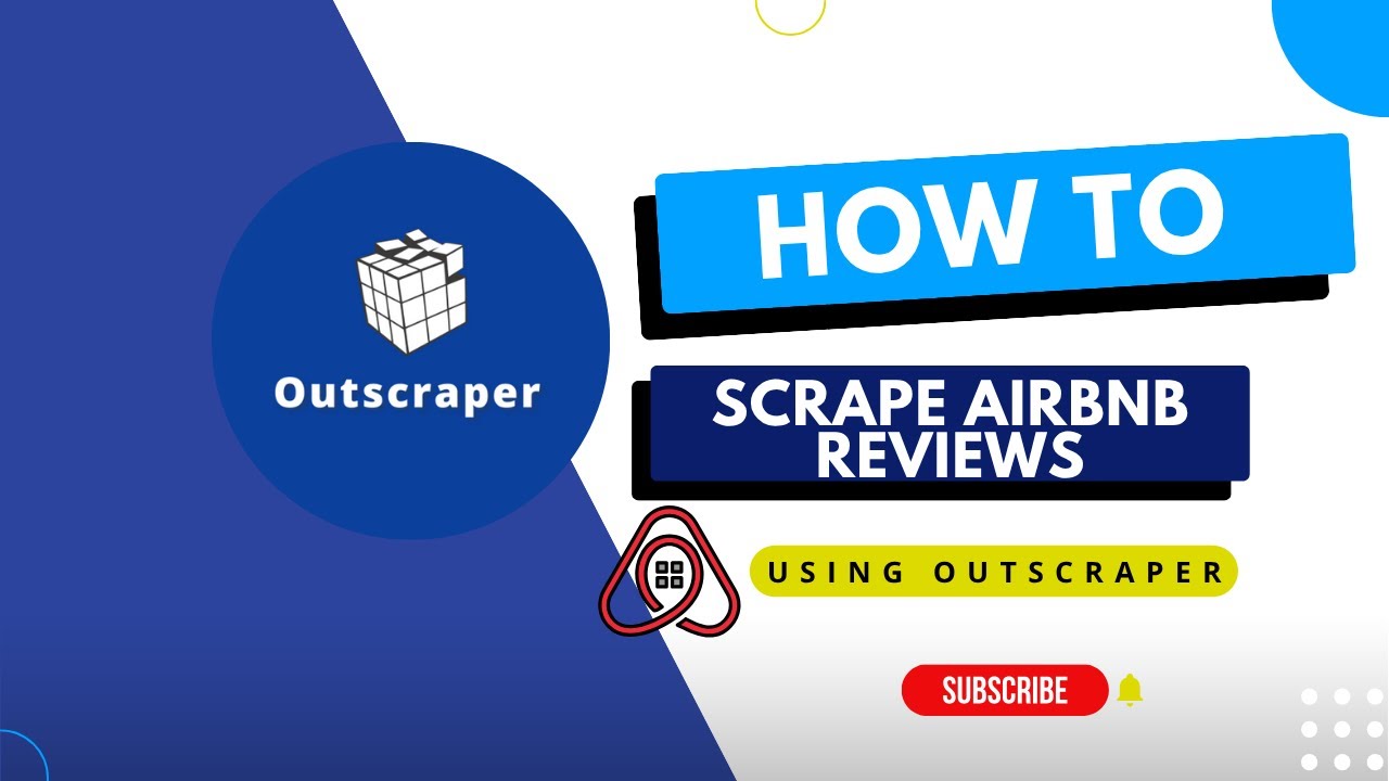 How to Scrape Airbnb Reviews Using Outscraper | Tool for Reputation Managers