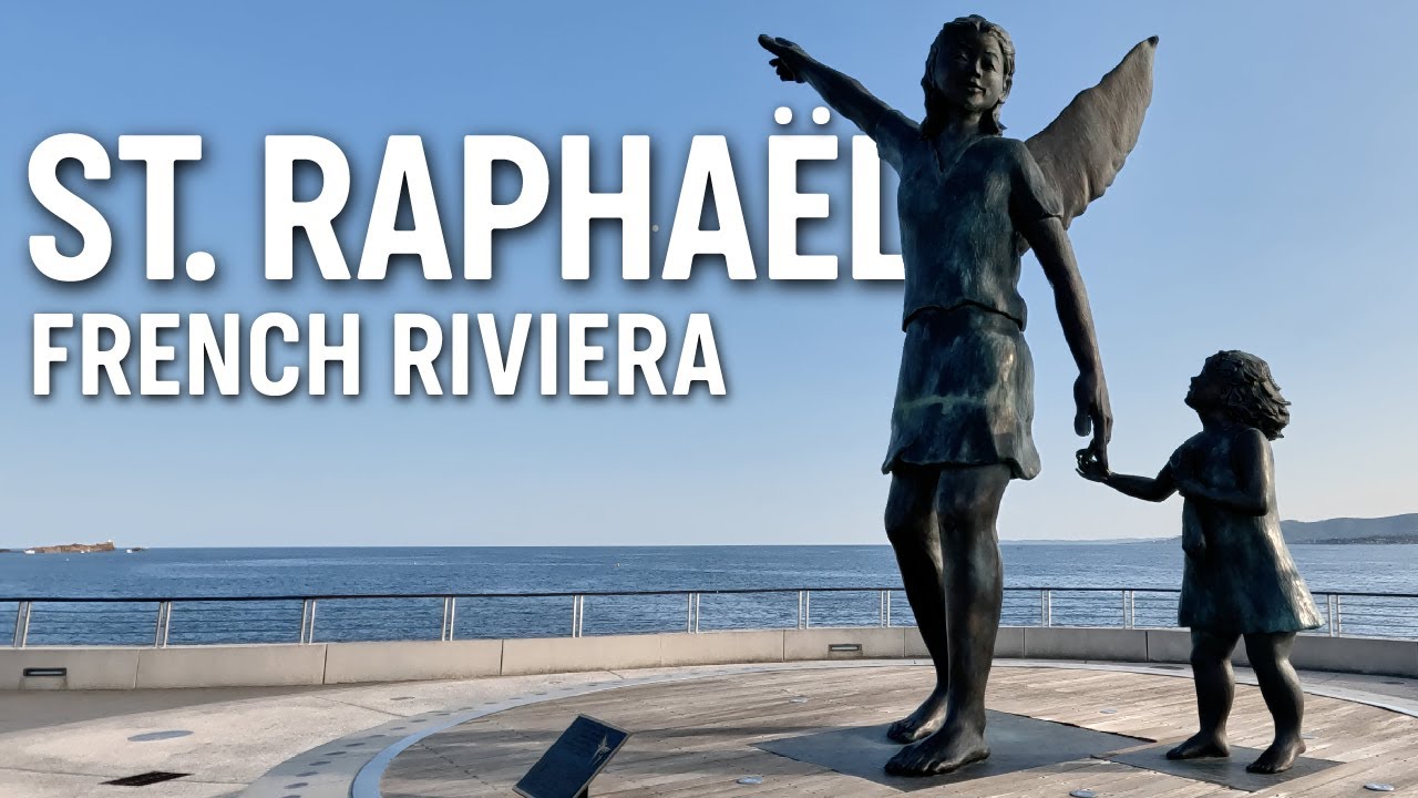 Saint-Raphaël, France | Côte d'Azur | Walking Tour in 4K UHD