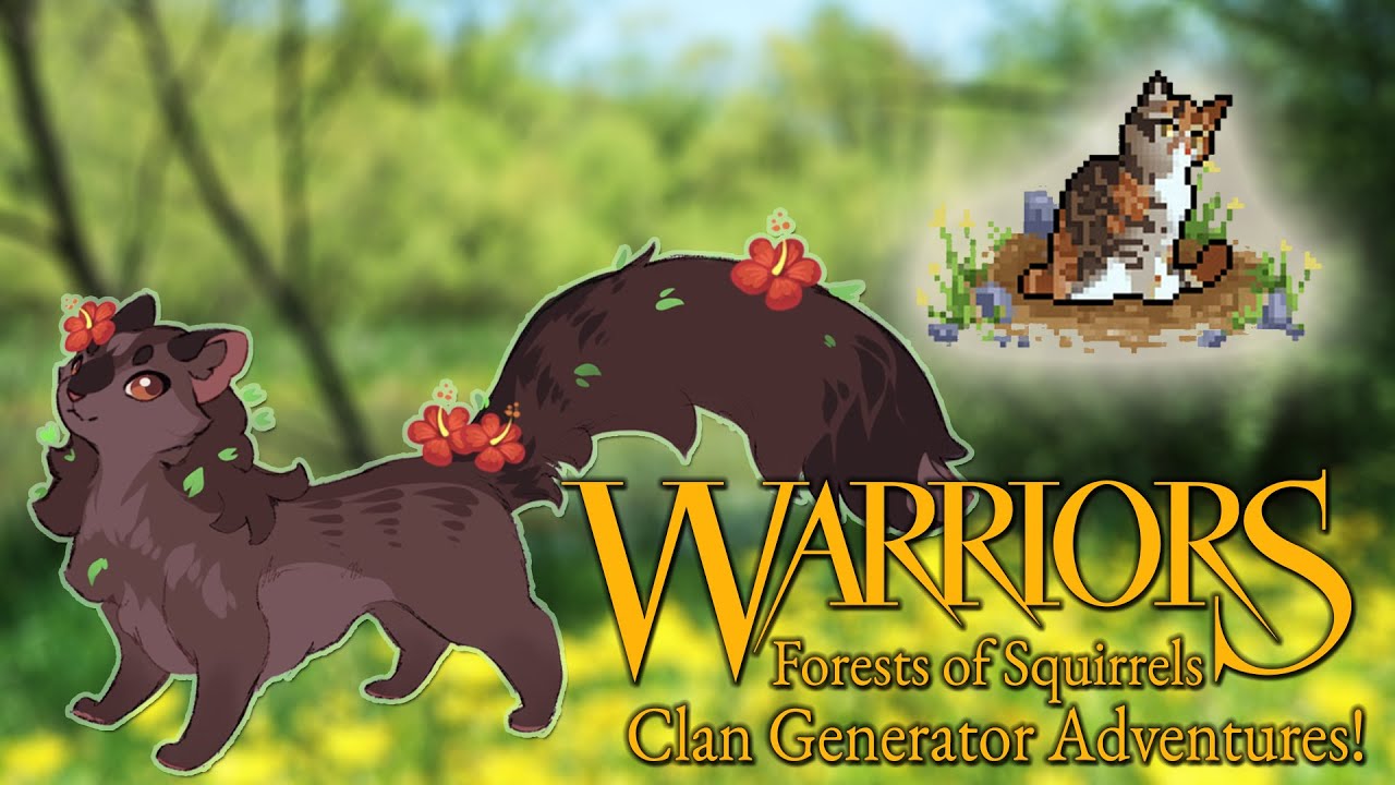 RISE of CHESTNUTSTAR, Vengeful Leader Reborn!!🐈 Warrior Cats Clan Generator: Squirrel Forests &bull; #1