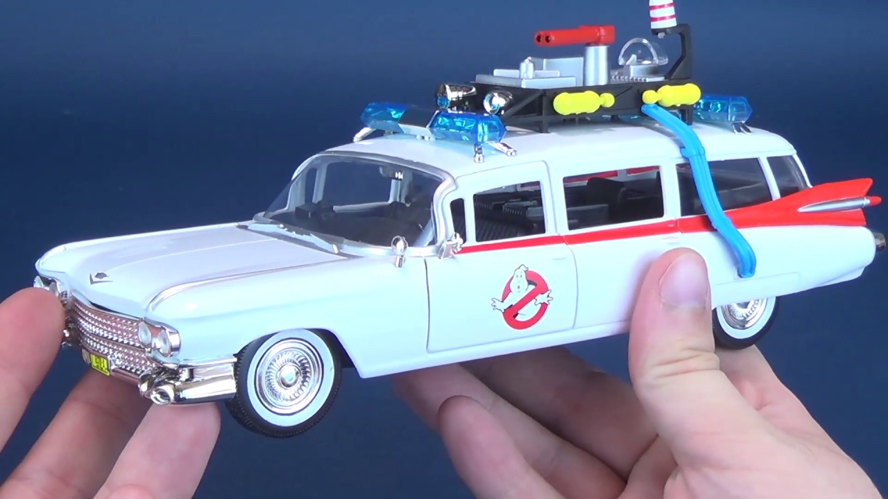 Jada Toys Hollywood Rides Ghostbusters Ecto-1 Diecast Car Review