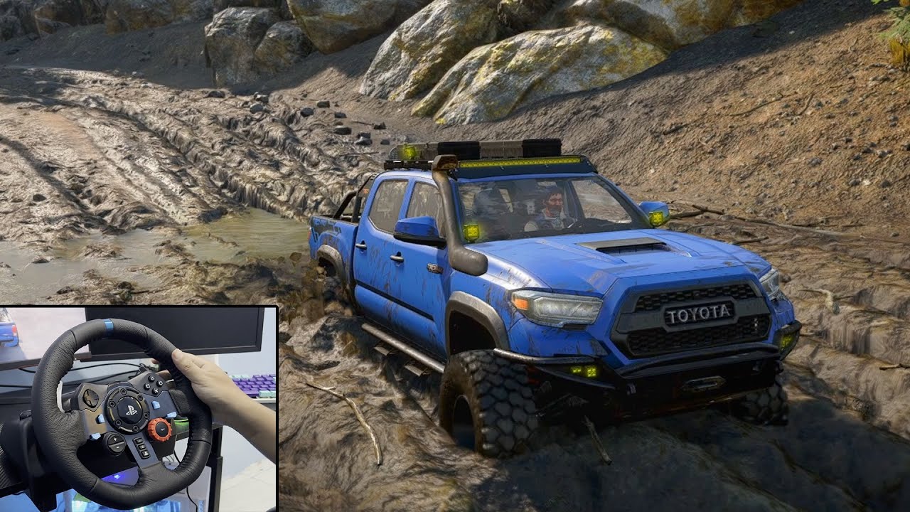 OFFROAD TOYOTA TACOMA TRD PRO - SNOWRUNNER - LOGITECH G29
