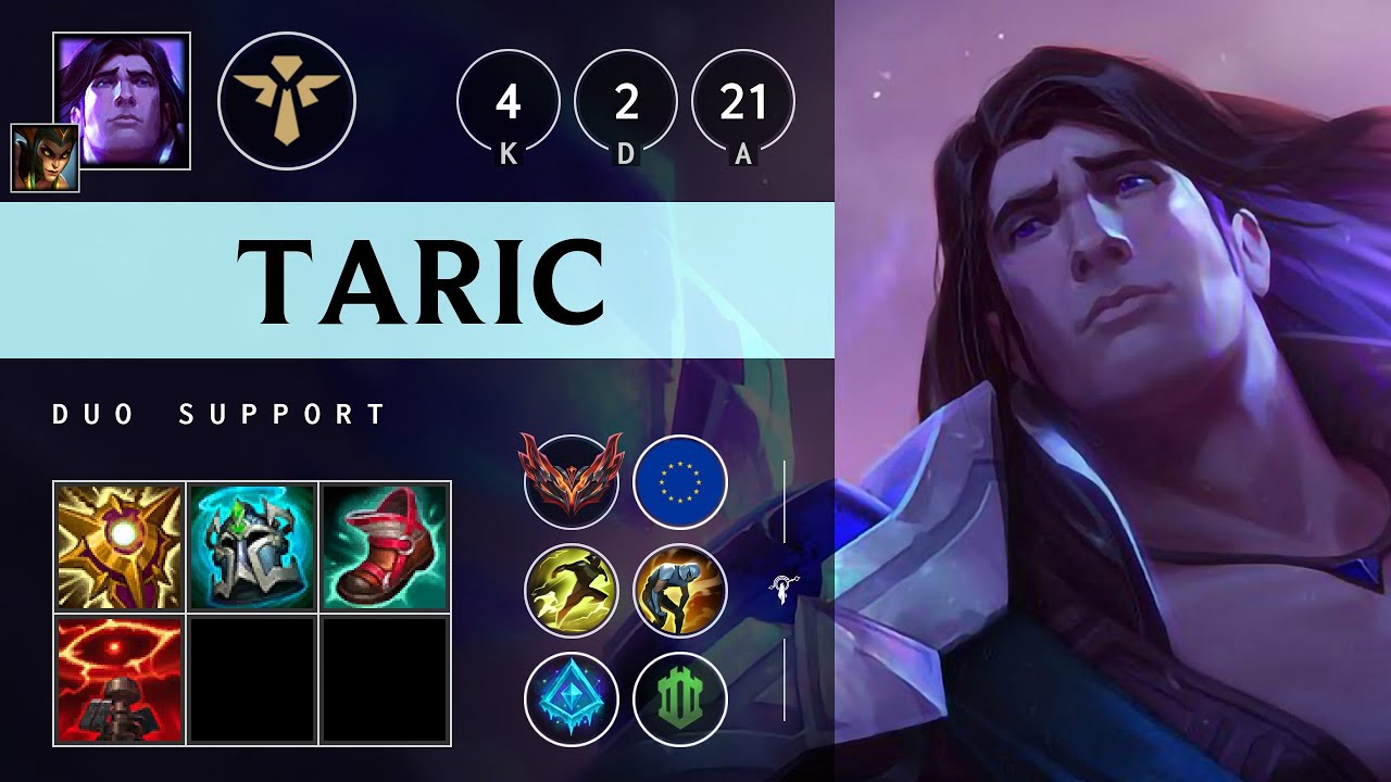 Taric Support vs Leona - EUW Grandmaster Patch 25.17