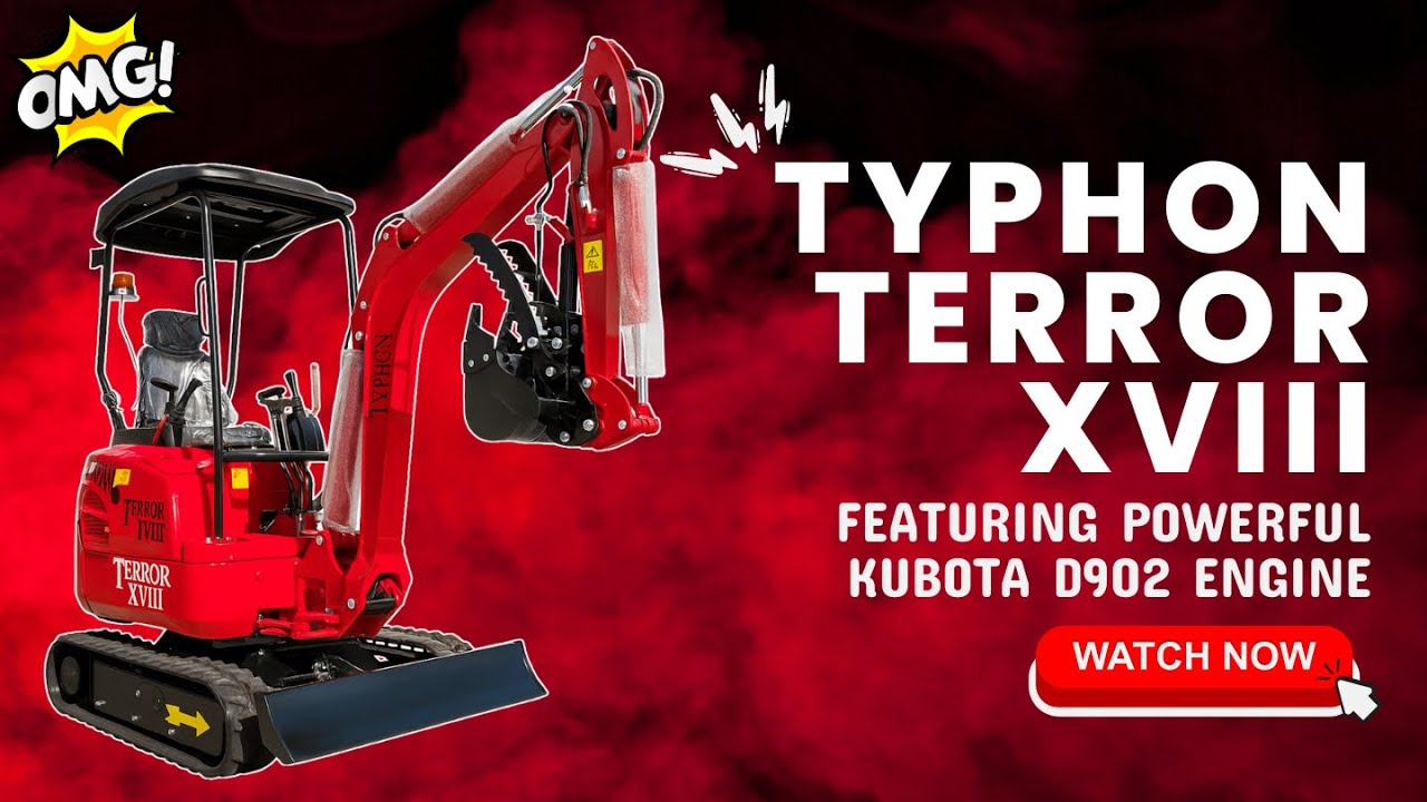 Why the Typhon Terror XVIII 4000LB Crushes Every Compact Excavator in 2025 | TYPHON Machinery