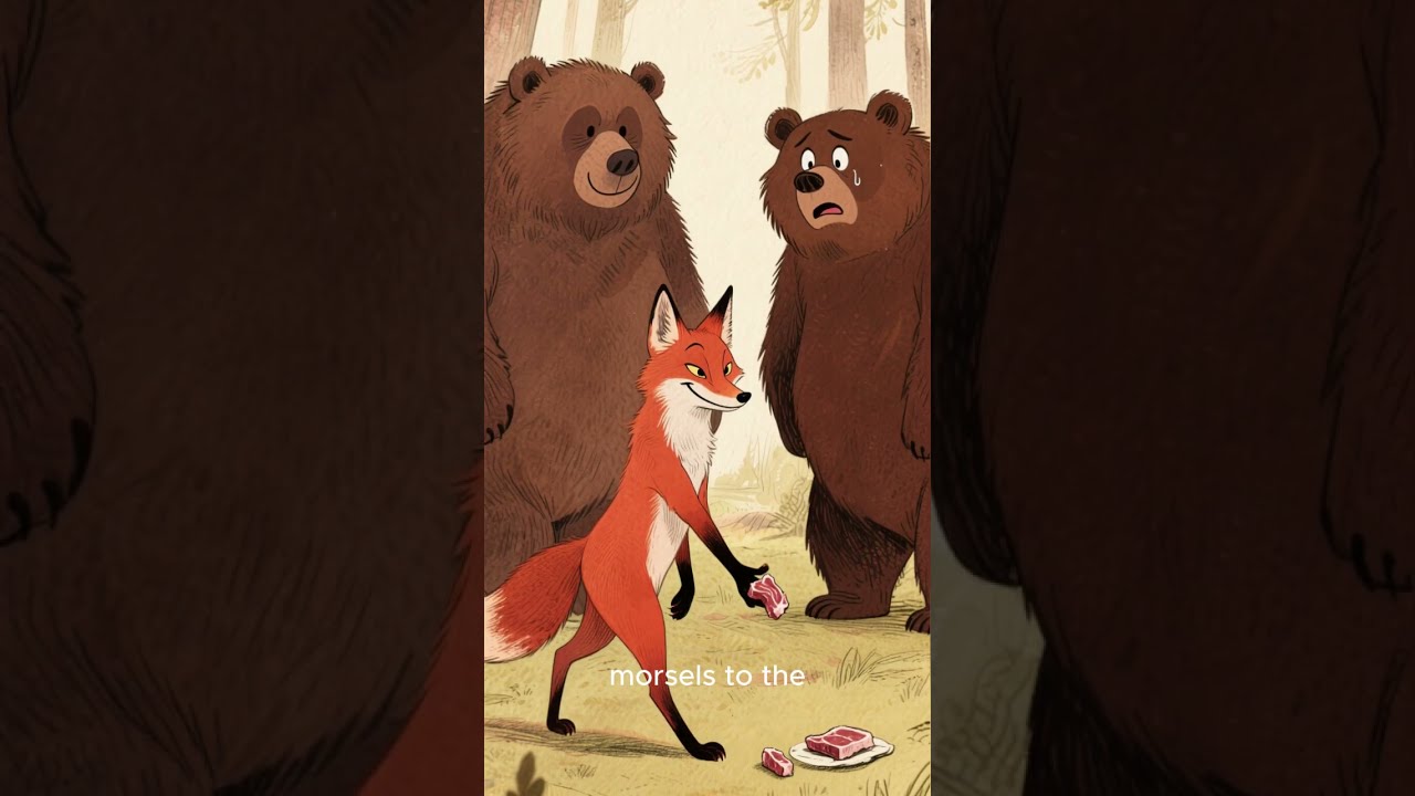 THE TWO FOOLISH BEARS      | STORY|     | LEARN ENGLISH |