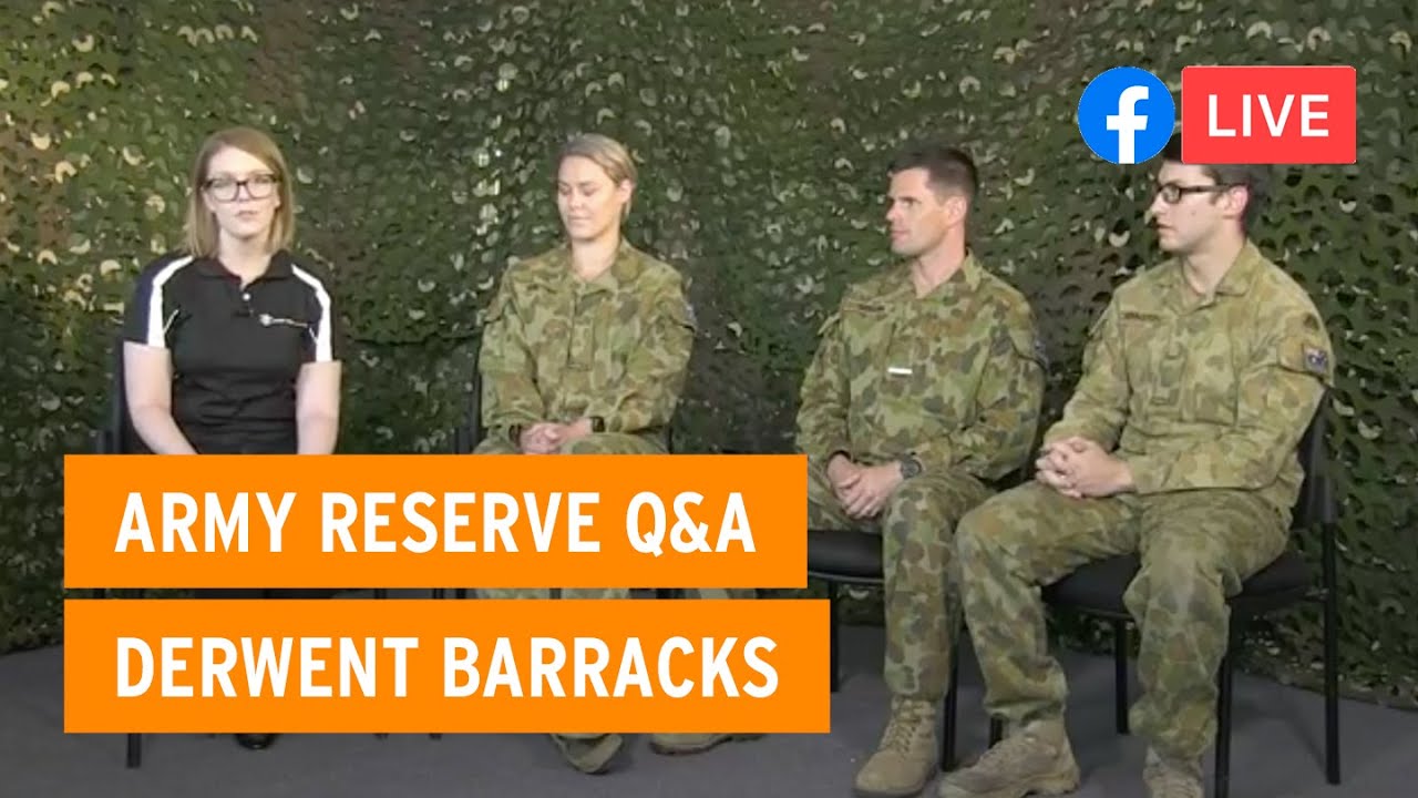 Army Reserve Q&A Derwent Barracks